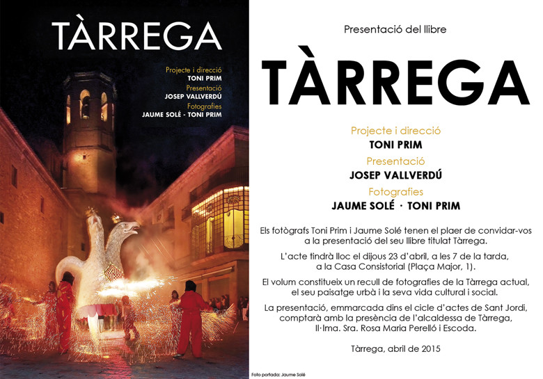 Targetó llibre Tàrrega